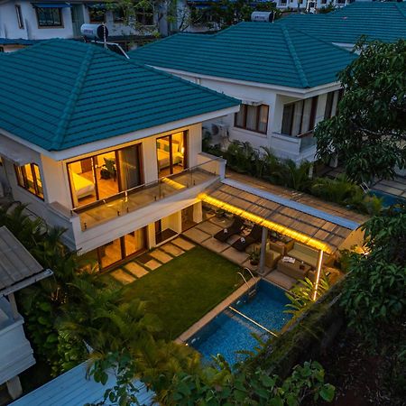 Elivaas 3 Bhk With Pvt Pool - Azalea Villa Siolim Buitenkant foto