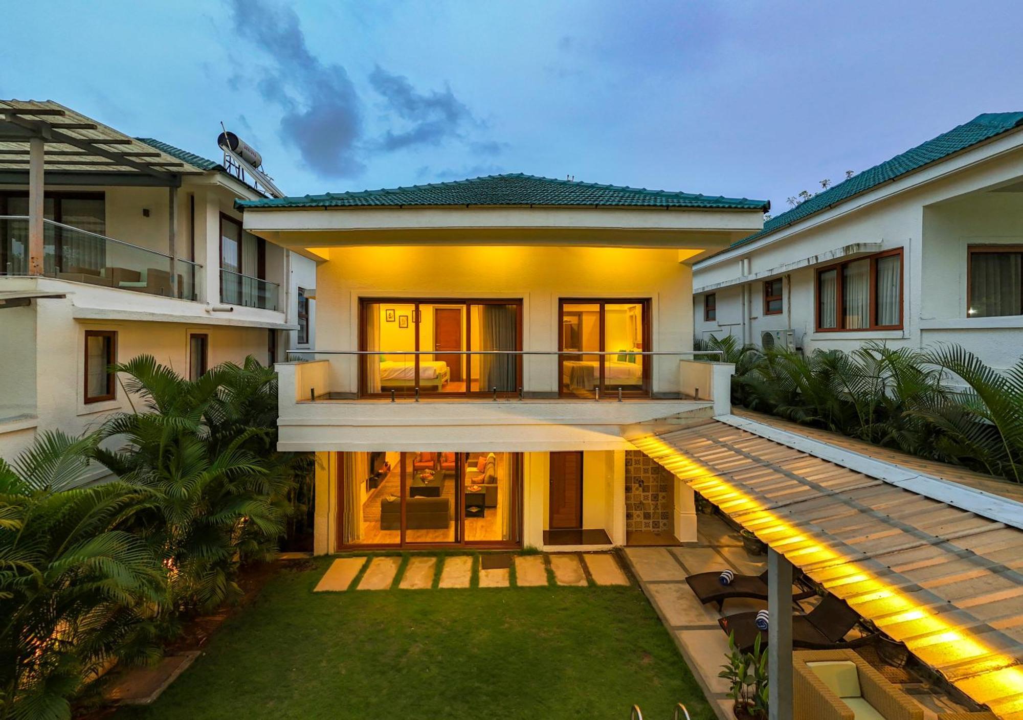 Elivaas 3 Bhk With Pvt Pool - Azalea Villa Siolim Buitenkant foto
