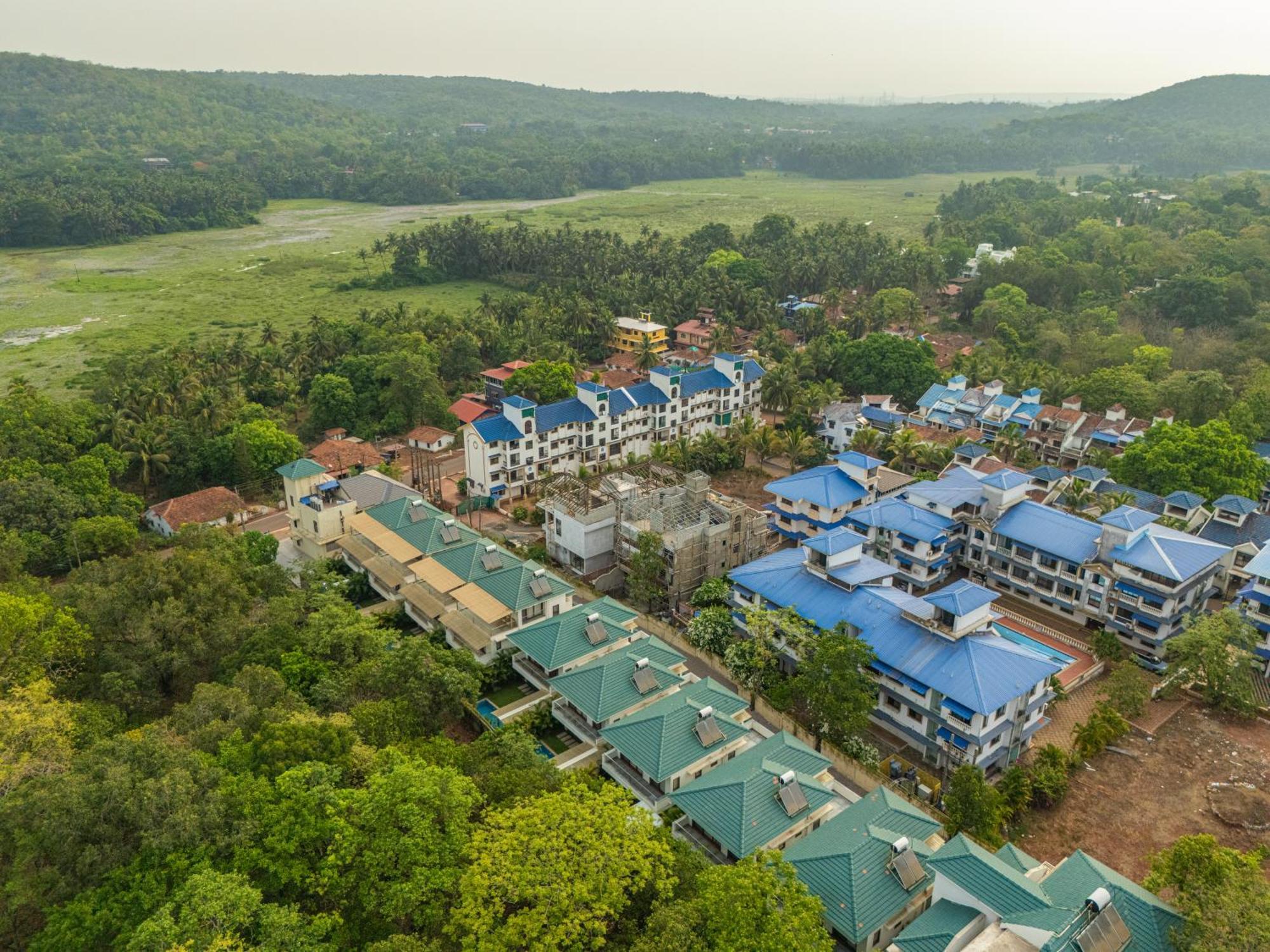 Elivaas 3 Bhk With Pvt Pool - Azalea Villa Siolim Buitenkant foto