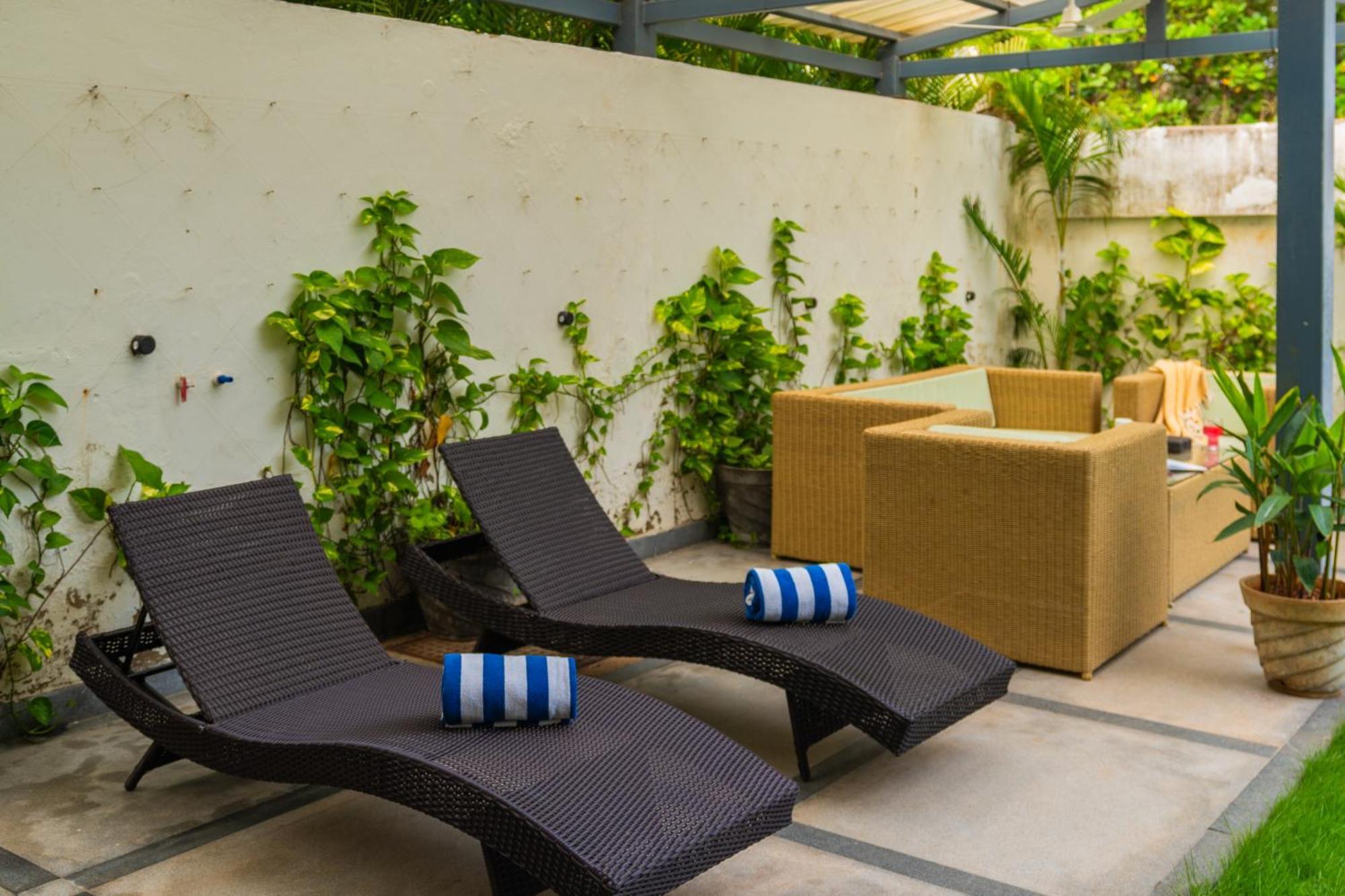 Elivaas 3 Bhk With Pvt Pool - Azalea Villa Siolim Buitenkant foto