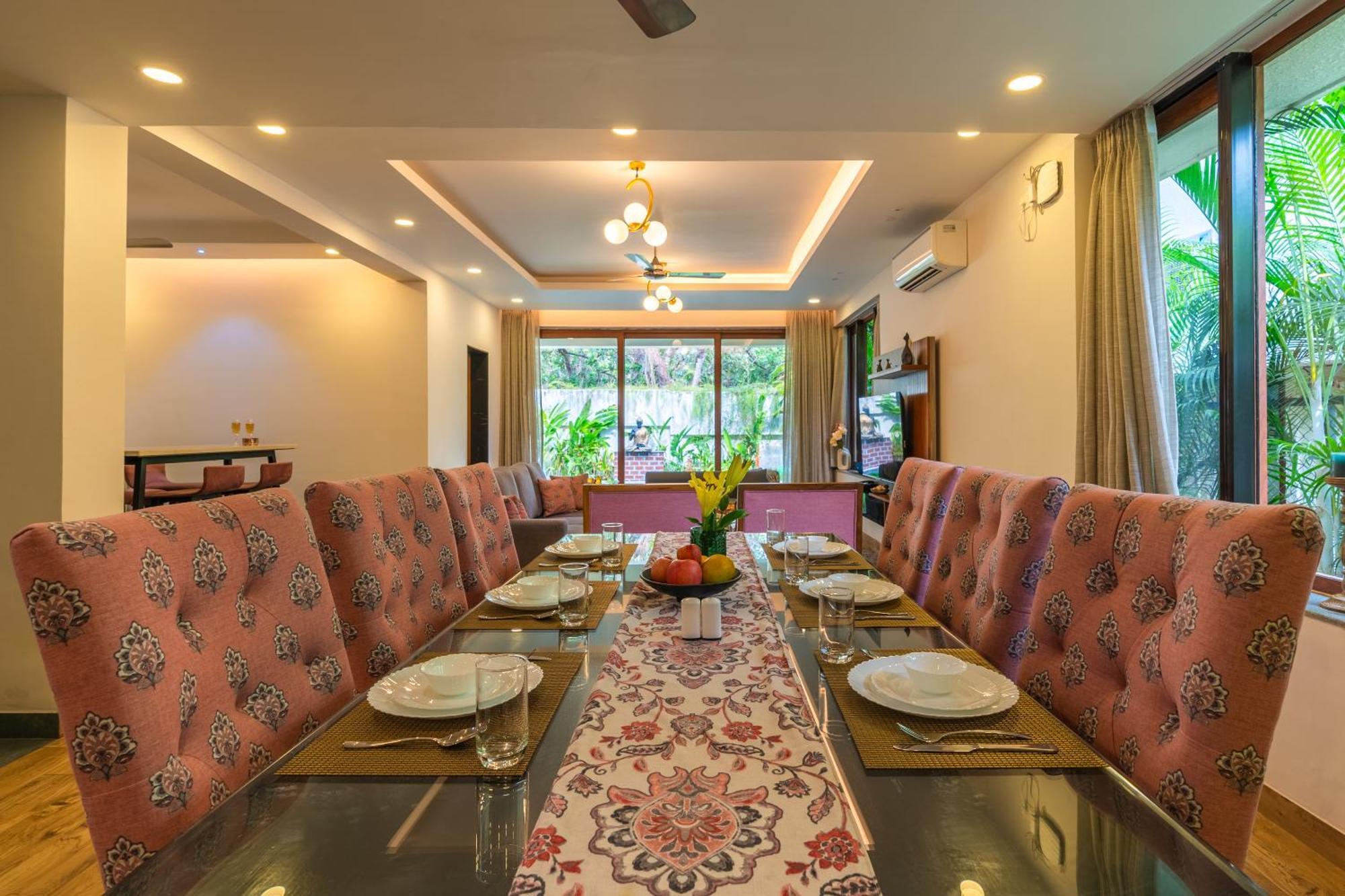 Elivaas 3 Bhk With Pvt Pool - Azalea Villa Siolim Buitenkant foto
