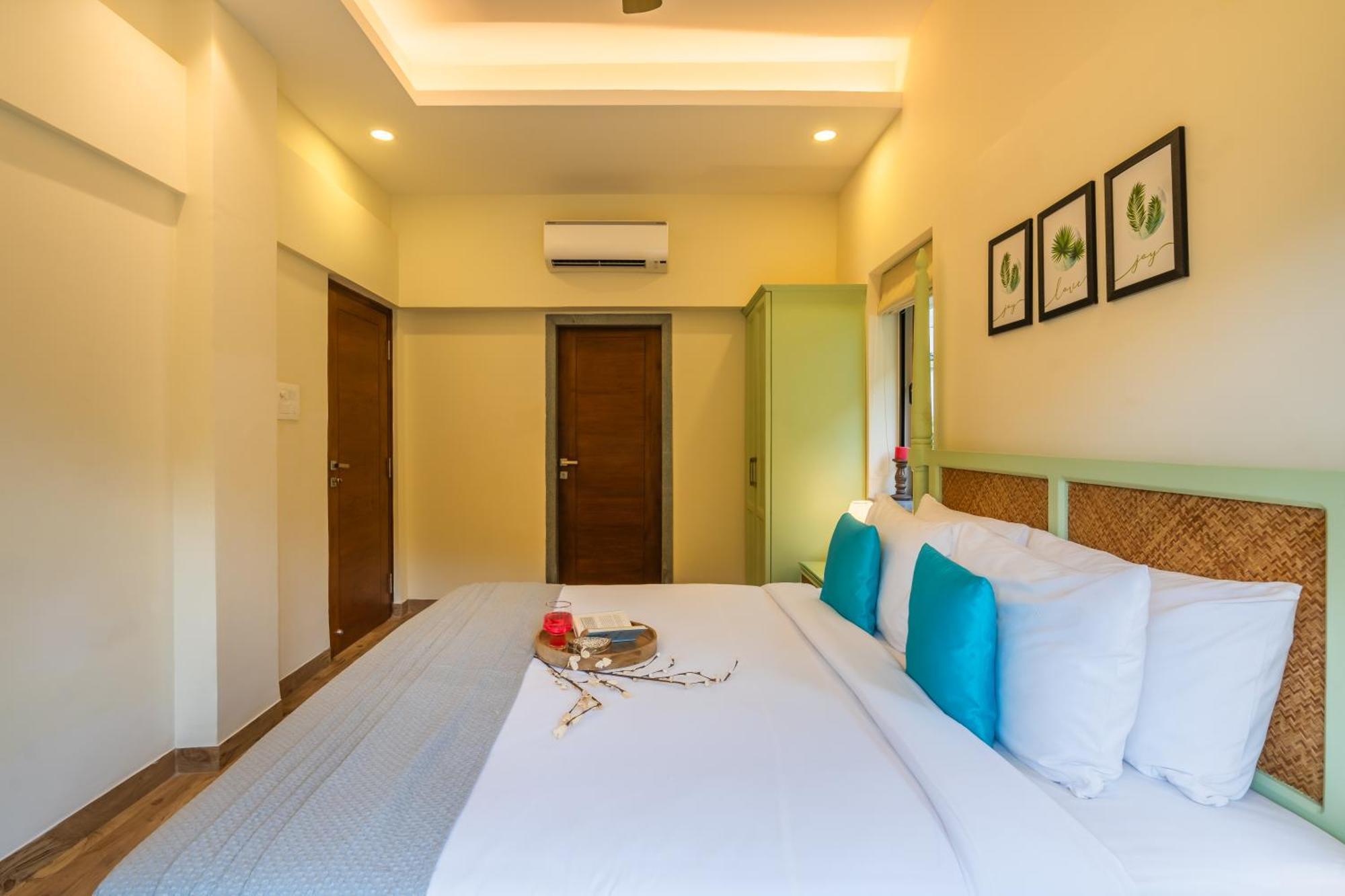 Elivaas 3 Bhk With Pvt Pool - Azalea Villa Siolim Buitenkant foto
