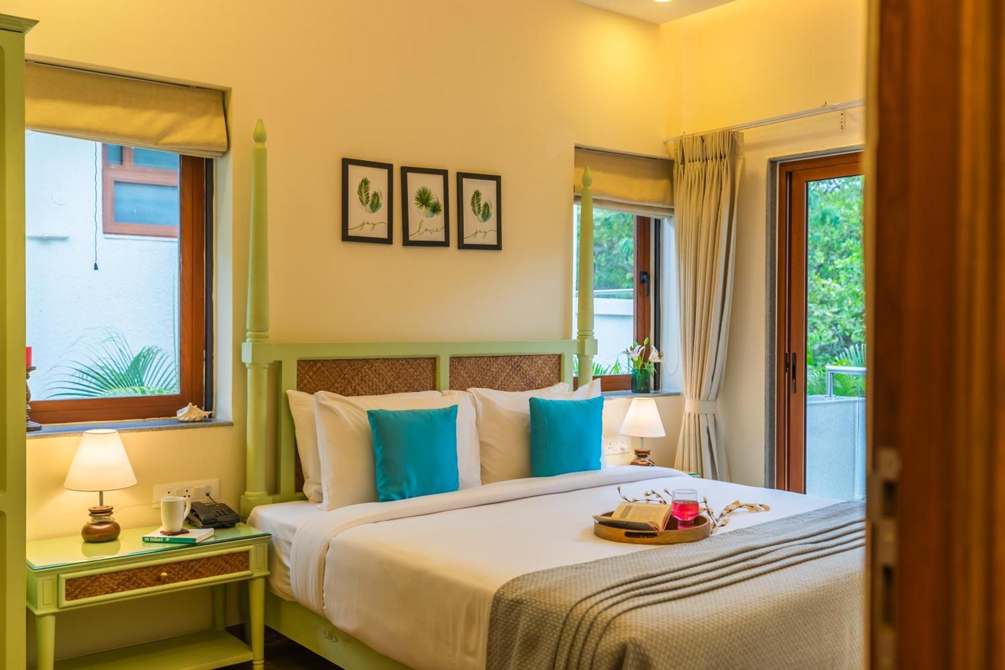 Elivaas 3 Bhk With Pvt Pool - Azalea Villa Siolim Buitenkant foto