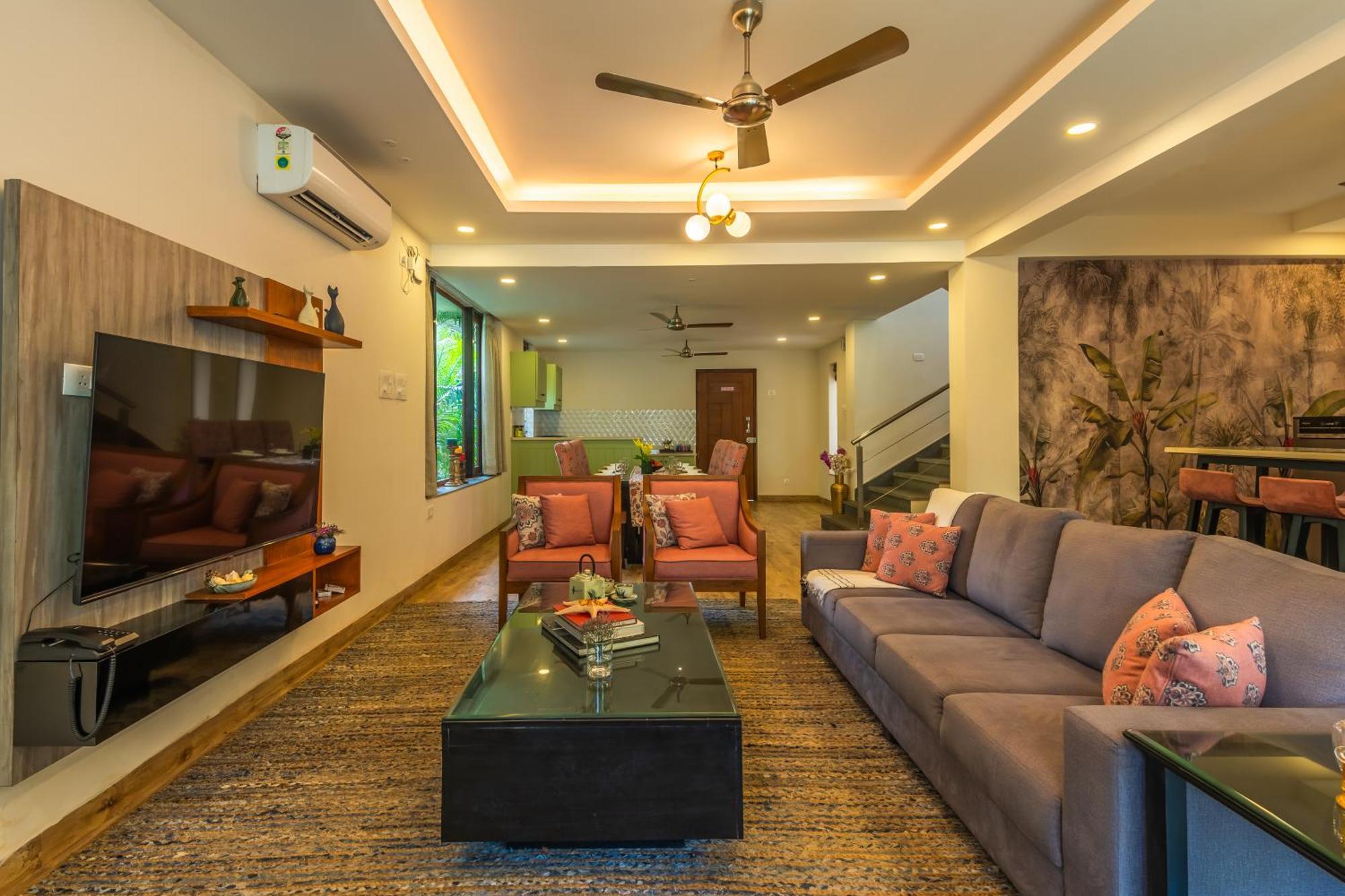 Elivaas 3 Bhk With Pvt Pool - Azalea Villa Siolim Buitenkant foto