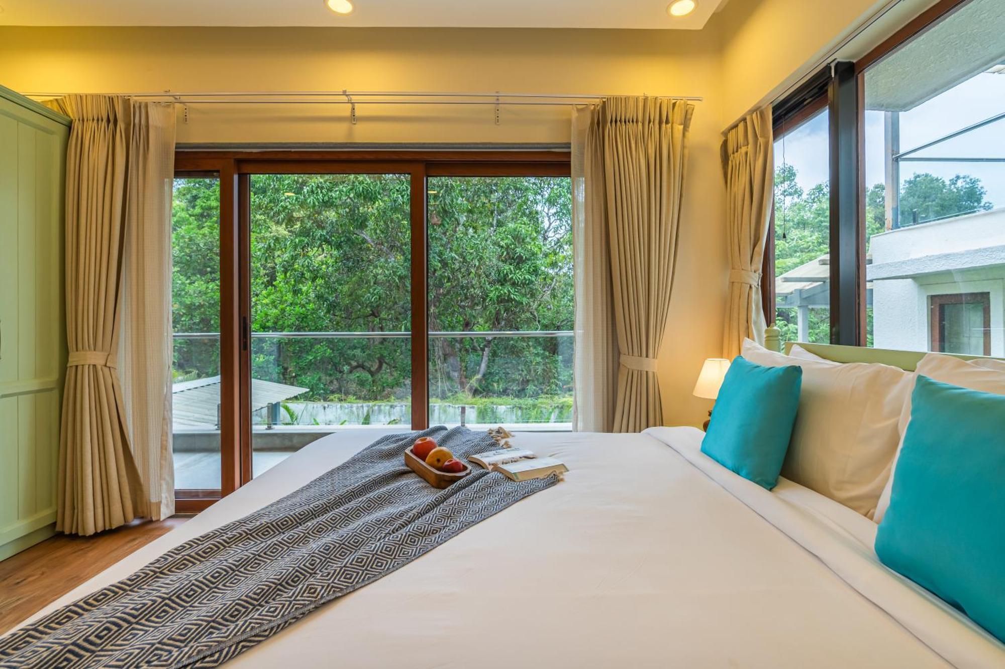 Elivaas 3 Bhk With Pvt Pool - Azalea Villa Siolim Buitenkant foto